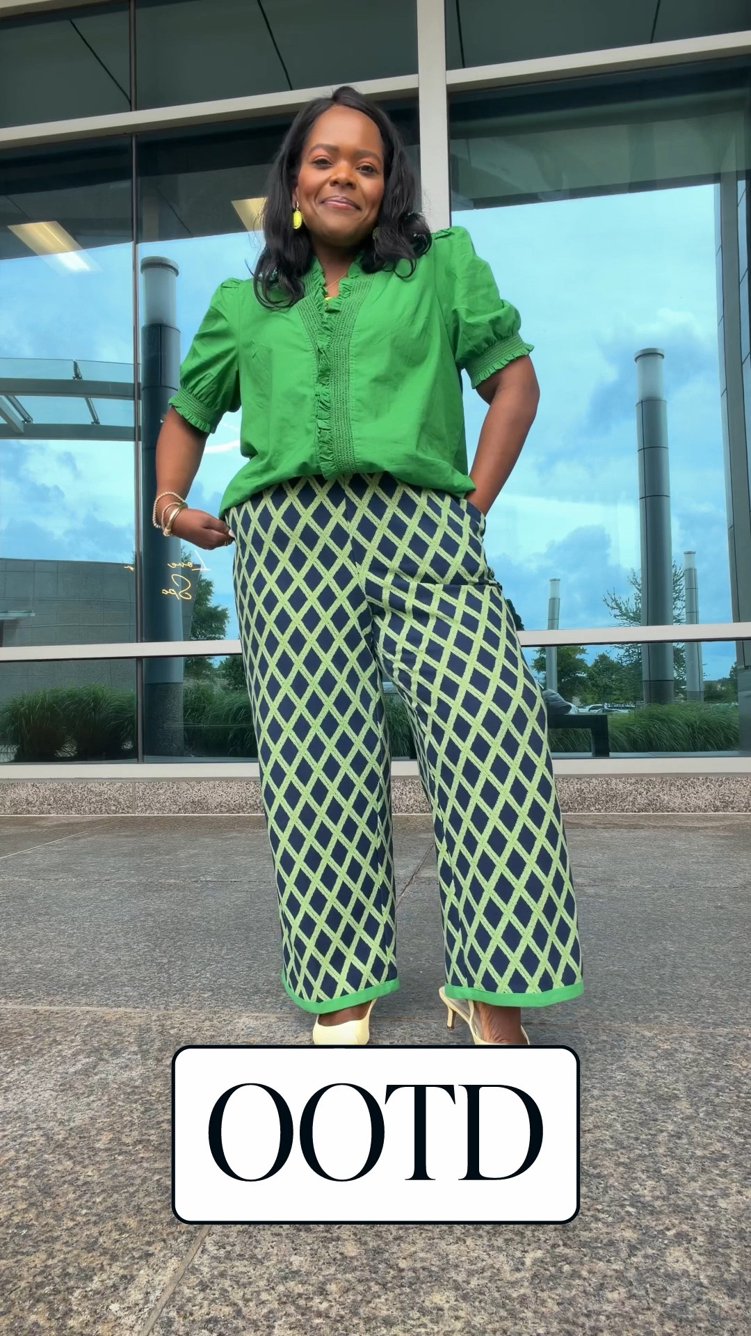 I’m in love with this whole outfit from the crown & Ivy line at @Belk 🤌🏽 both pieces are on sale! Wearing a large in both the pants and top. Jewelry is from Kendra Scott! 💚💚💚

#LTKgrwm #LTKootd #LTKWorkwear