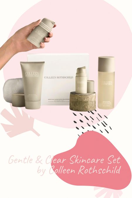 Gentle & Clear Skincare Set by Colleen Rothschild
