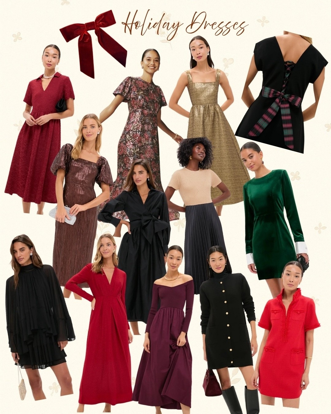 Holiday dresses! 

#LTKHoliday #LTKWedding