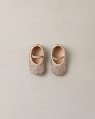 Baby Ballet Flats Rose Gold Shimmer | Rylee + Cru