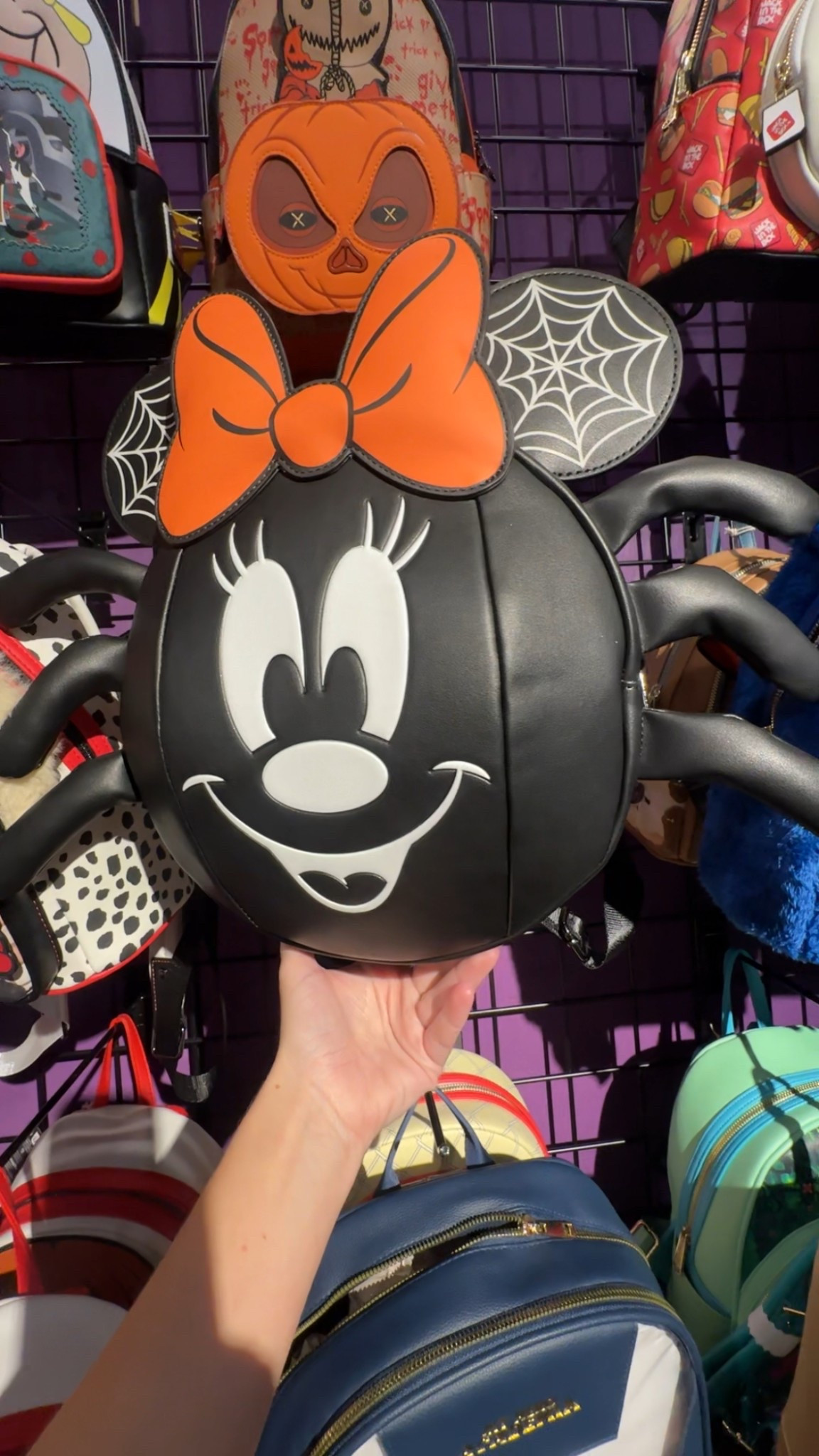 Headed to Mickey’s Not-So-Scary? This Minnie spider Loungefly is a must! 🕷️ 

#LTKTravel #LTKItBag #LTKSeasonal