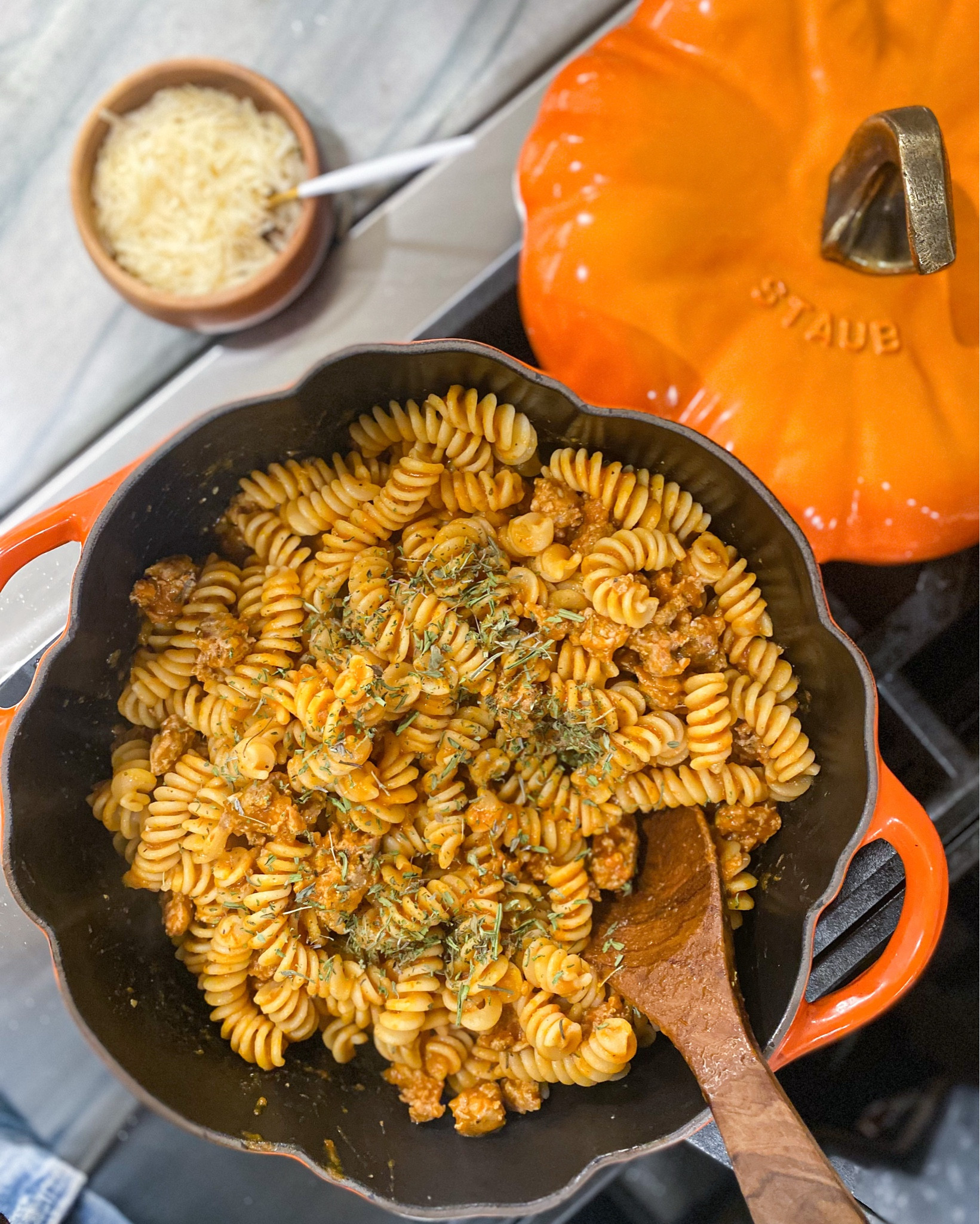 I’ve had my Staub pumpkin cocotte for probably 10 years and it looks just as beautiful today as the day I bought it. If you love Fall, then this is a wonderful investment piece that will stand the test of time. 🧡🍁

#LTKHalloween #LTKParties #LTKSeasonal