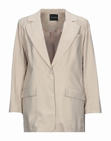 Actualee Woman Blazer Beige Size 6 Rayon, Polyester | YOOX (US)