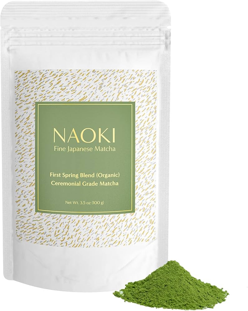Naoki Matcha Organic Ceremonial First Spring Blend – Authentic Japanese First Harvest Ceremonia... | Amazon (US)
