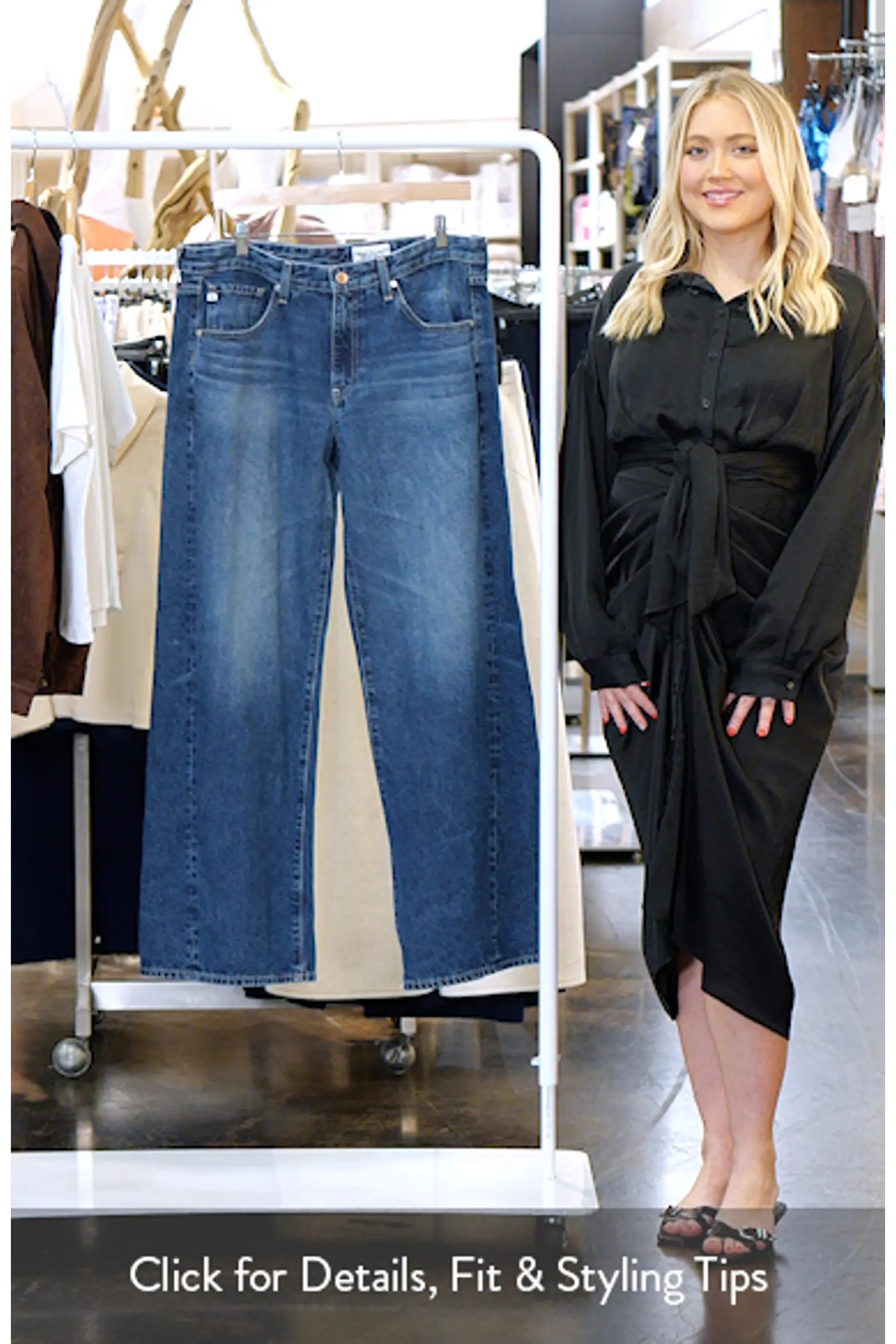 Adria Low Rise Wide Leg Jeans (Women) | Nordstrom | Nordstrom