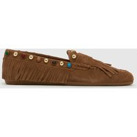 BIBI LOU Guava Loafer Flats in Tan | Schuh