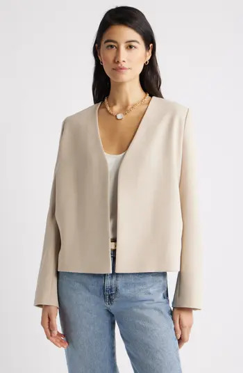Collarless Blazer | Nordstrom