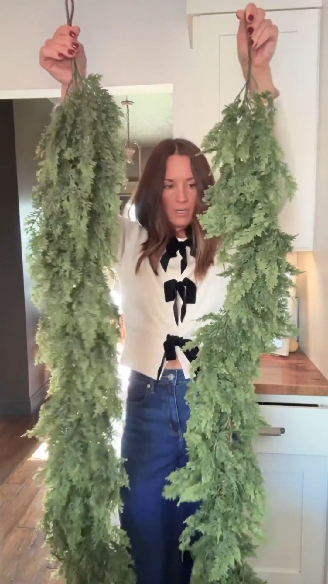 In stories I did a side by side comparison of these two garlands! They both are beautiful! 

#christmas #christmasgarland #fauxgarland #fauxmantlegarland #holidaygarland #holiday #seasonalgarland

#LTKHoliday #LTKHome #LTKSeasonal