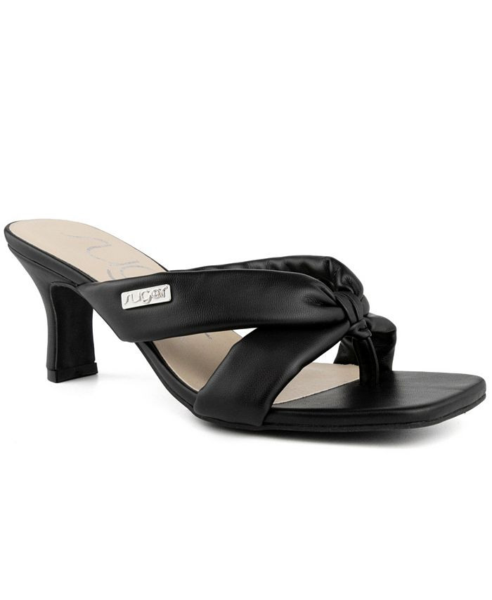 Sugar Women's Looloo Thong Kitten Heel Dress Sandals & Reviews - Sandals - Shoes - Macy's | Macys (US)