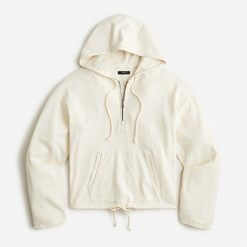 Magic Rinse™ cropped drawstring hoodie | J.Crew US