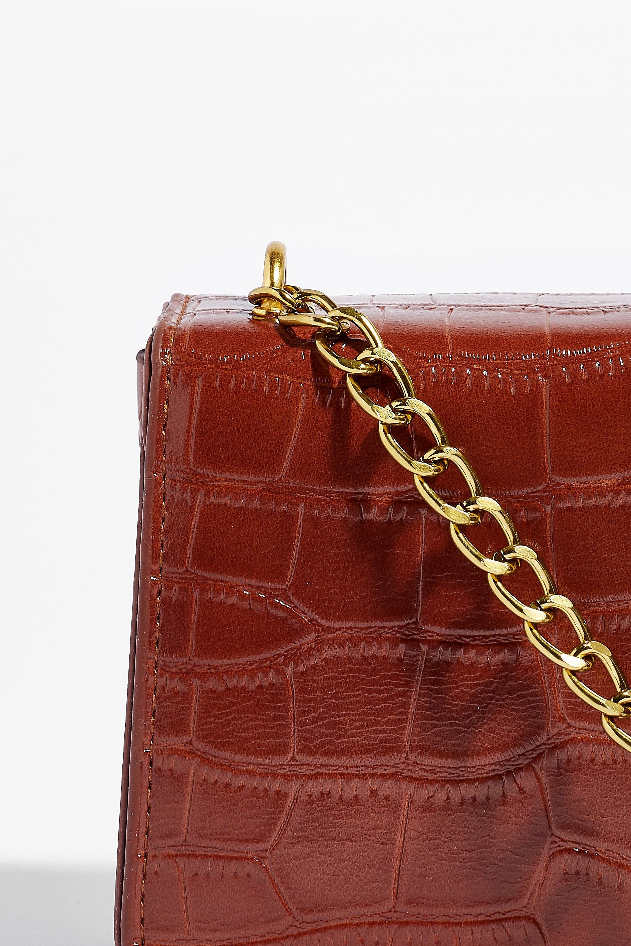 WANT Croc's Going On Faux Leather Crossbody Bag | NastyGal (US & CA)