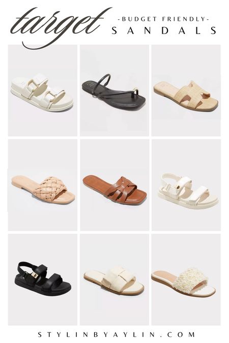 Budget friendly sandals from Target #StylinbyAylin #Aylin 

#LTKShoeCrush #LTKFindsUnder50 #LTKStyleTip