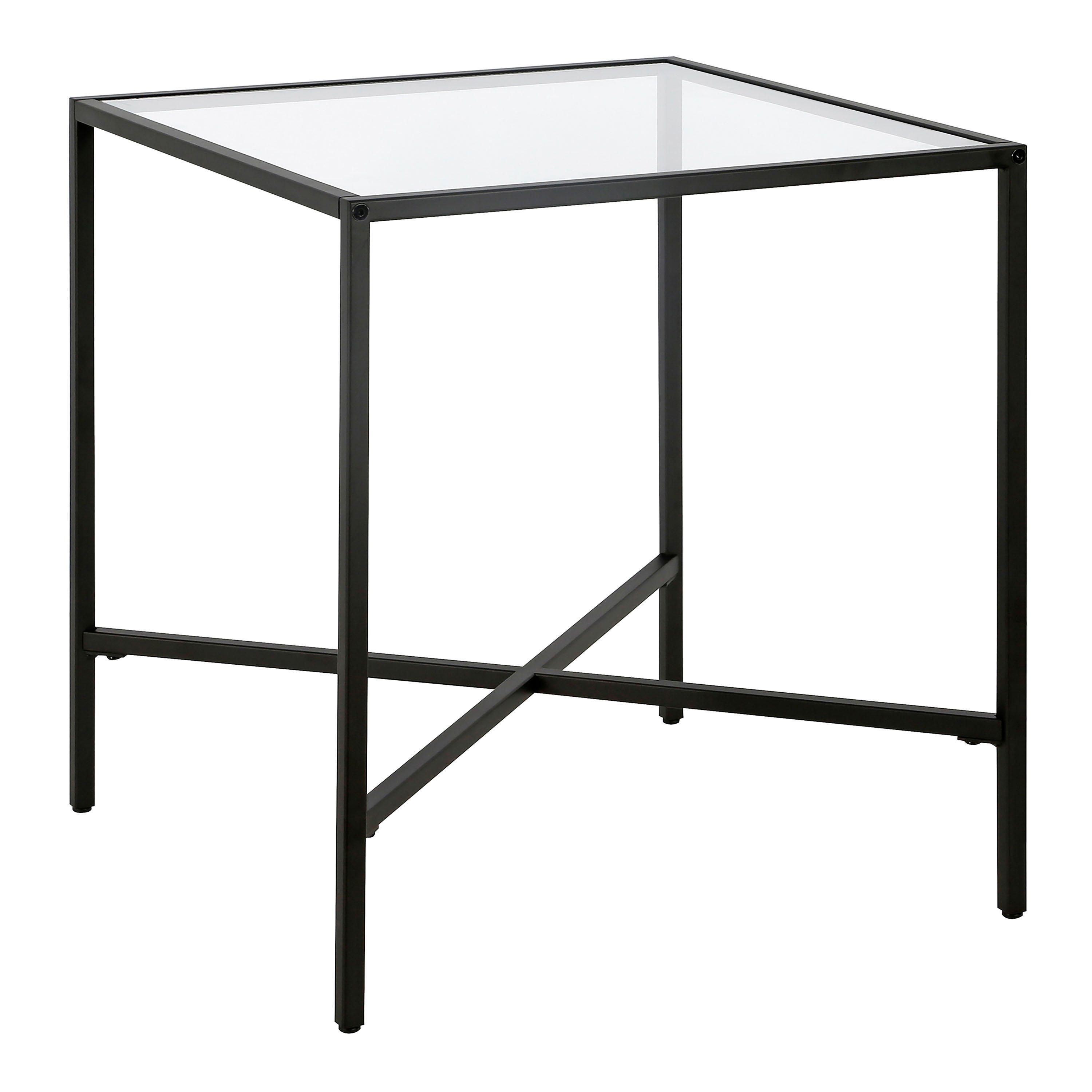 Mille Metal and Glass Top Accent Table | World Market