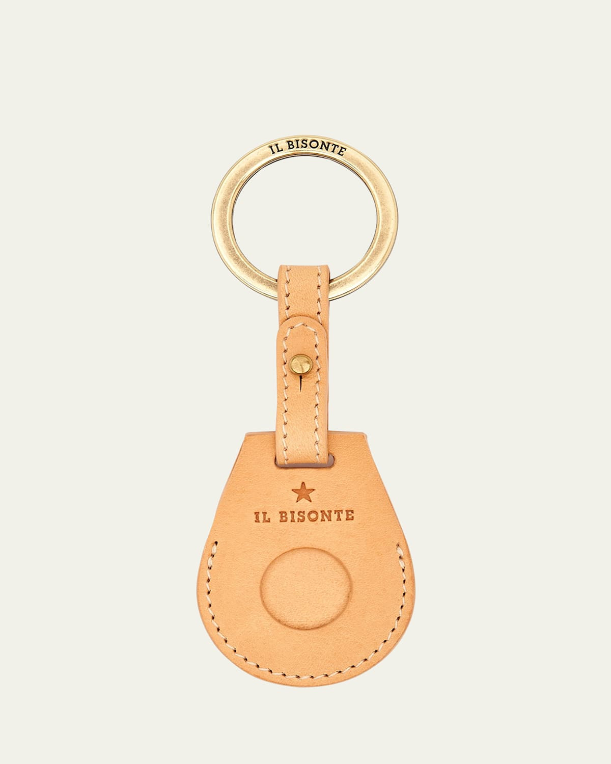 AirTag Leather Keyring | Bergdorf Goodman