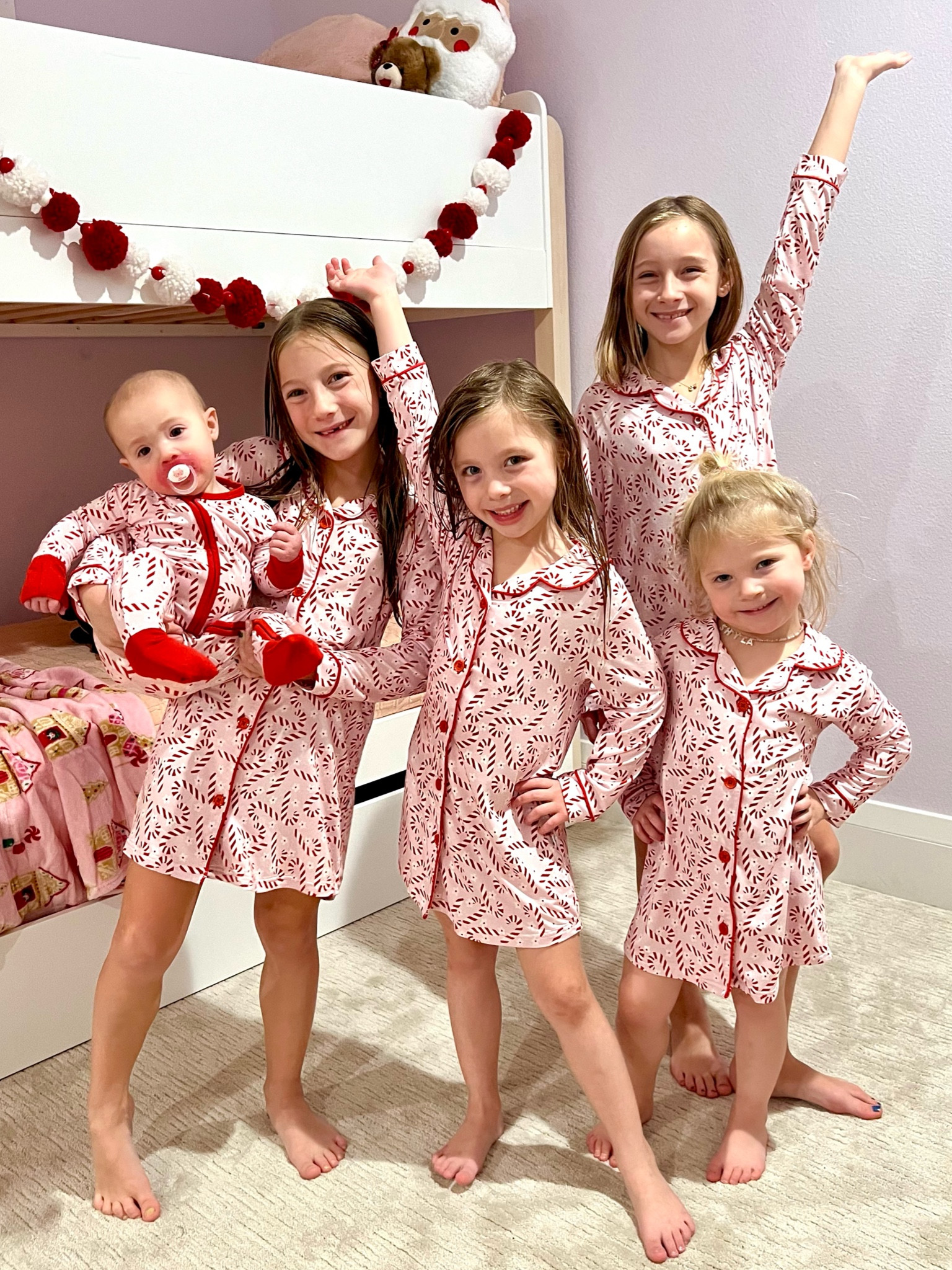 SARAH35 candy cane pjs nighties 

#LTKkids