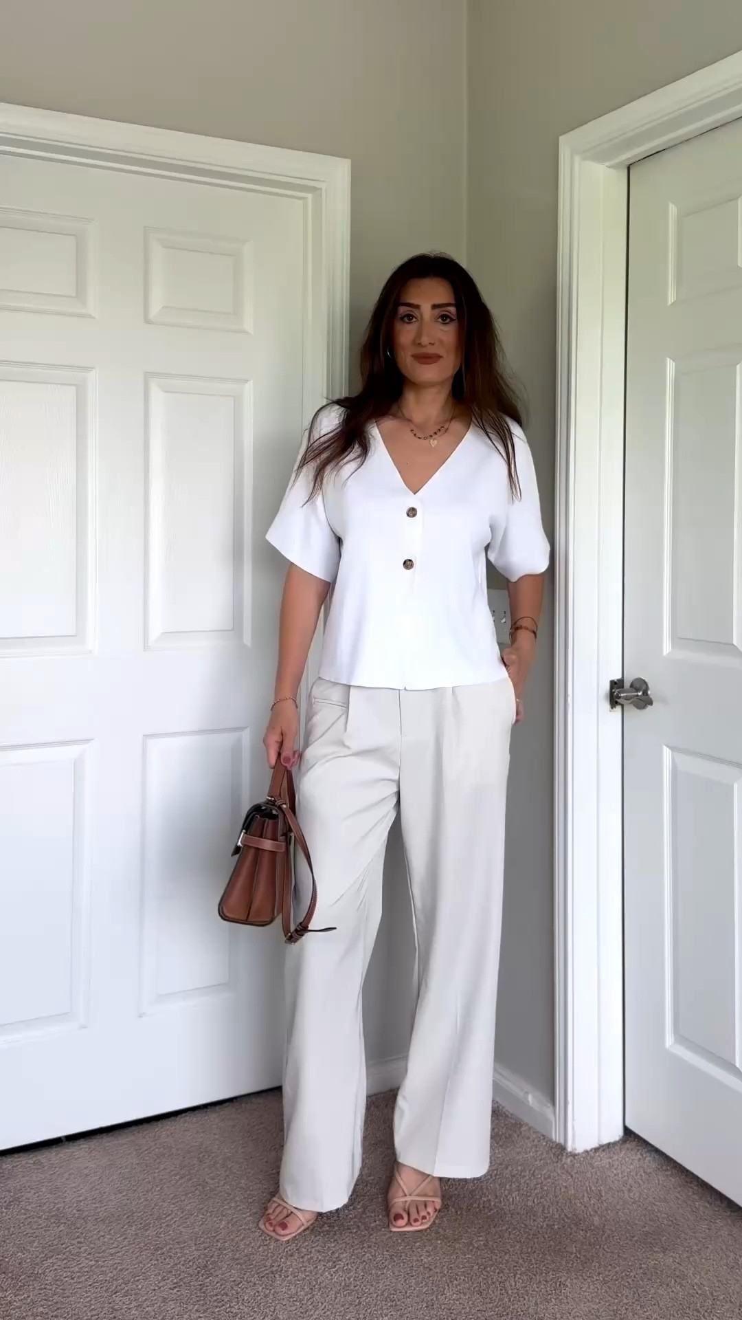 From casual comfort to effortless elegance these looks are perfect for everyday style. Which one is your favorite? 1, 2, or 3? 🤎

Look 1 — White Top 
So clean and effortless. The top is lightweight, flattering, and easy to dress up or down.
Look 2 — Sporty Set Dress
Such a cute casual piece! Super comfy, breathable, and perfect for running errands or casual days. I love how easy it is to style with sneakers.

Look 3 — Beige Midi Dress
Elegant and timeless. The fit is flattering, the fabric feels soft, and it’s perfect for spring events, brunch, or date nights. 
#amazon #founditonamazon #ltkstyletip #amazonfashionfinds #amazonfashion

#LTKFestival #LTKSaleAlert #LTKmomlife