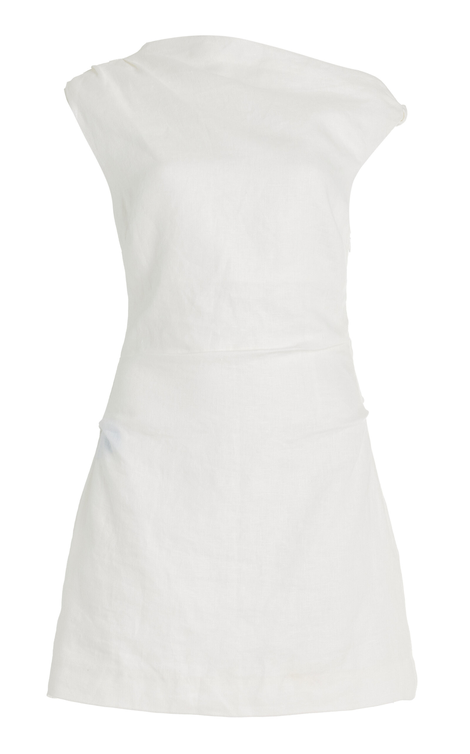 SIR - Tamara Linen Mini Dress - Ivory - 4 - Moda Operandi | Moda Operandi (Global)