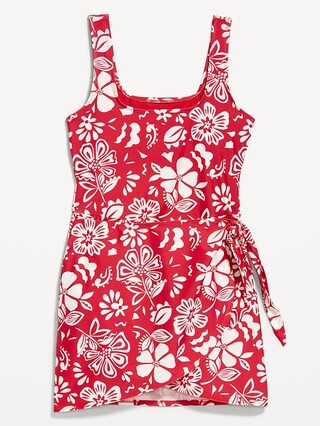 Side-Tie Swim Dress | Old Navy (US)