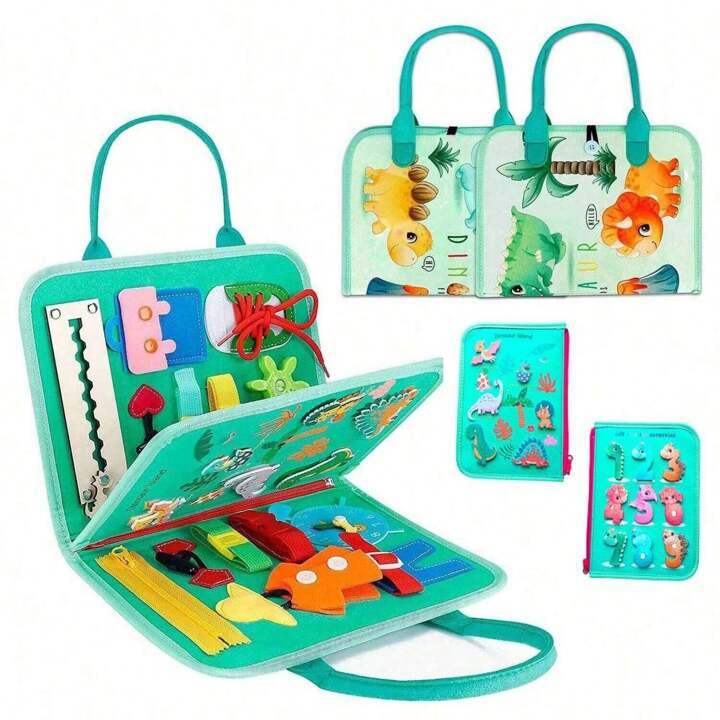 Christmas Decoration 1PC Busy Board For Toddlers, Montessori Toys Busy Book For 3 4 5 6Year Old T... | SHEIN