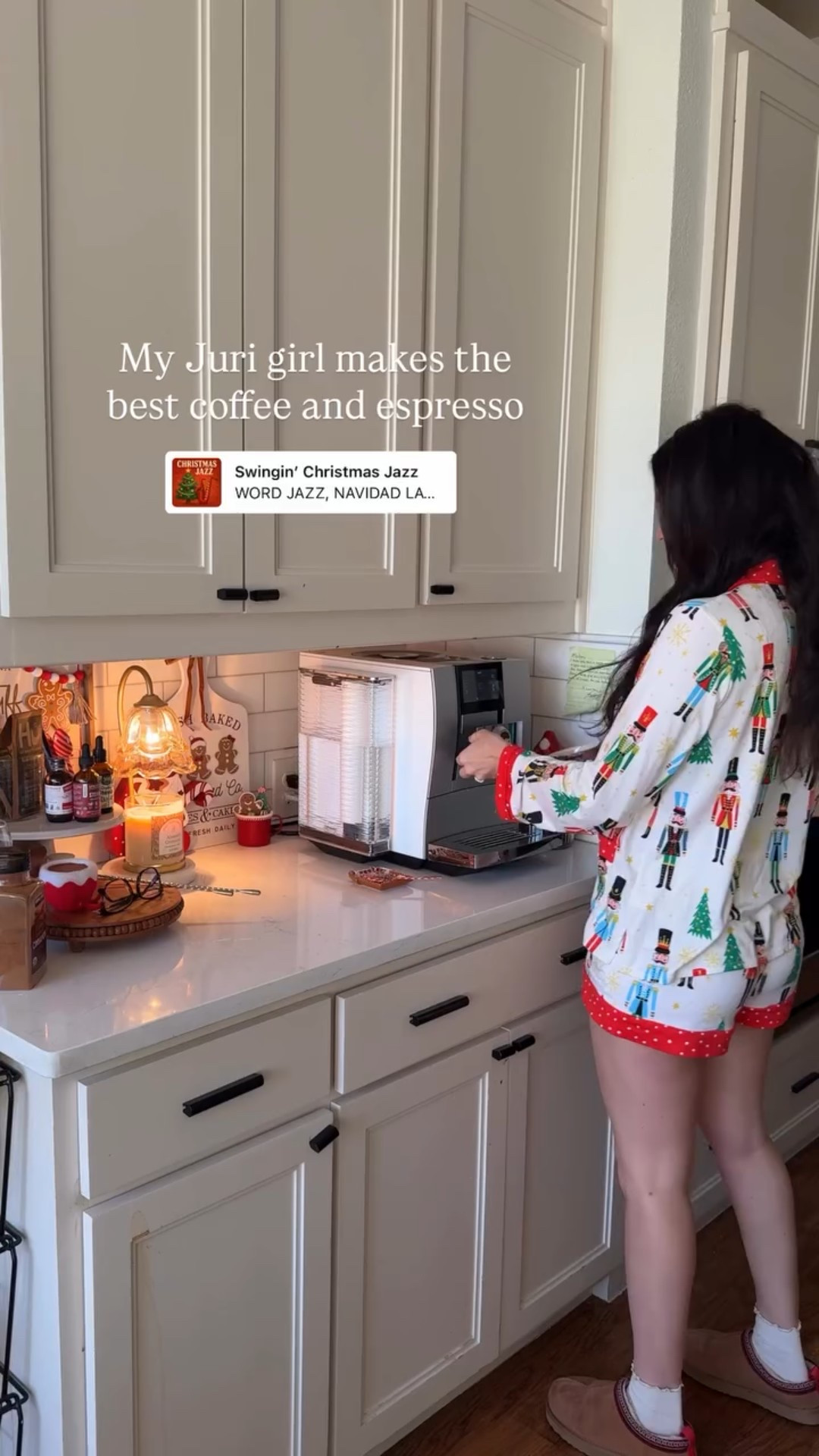 My Juri girl makes the best coffee and espresso