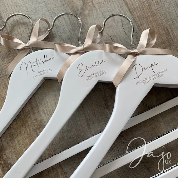 Personalised Wedding Hanger Engraved Wedding Hanger - Etsy | Etsy (US)