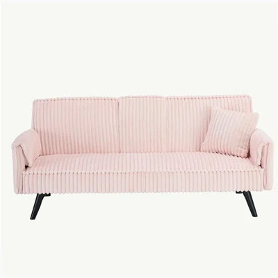 Simple style, straight??? sofa, suitable for living room and bedroom seating | Wayfair North America