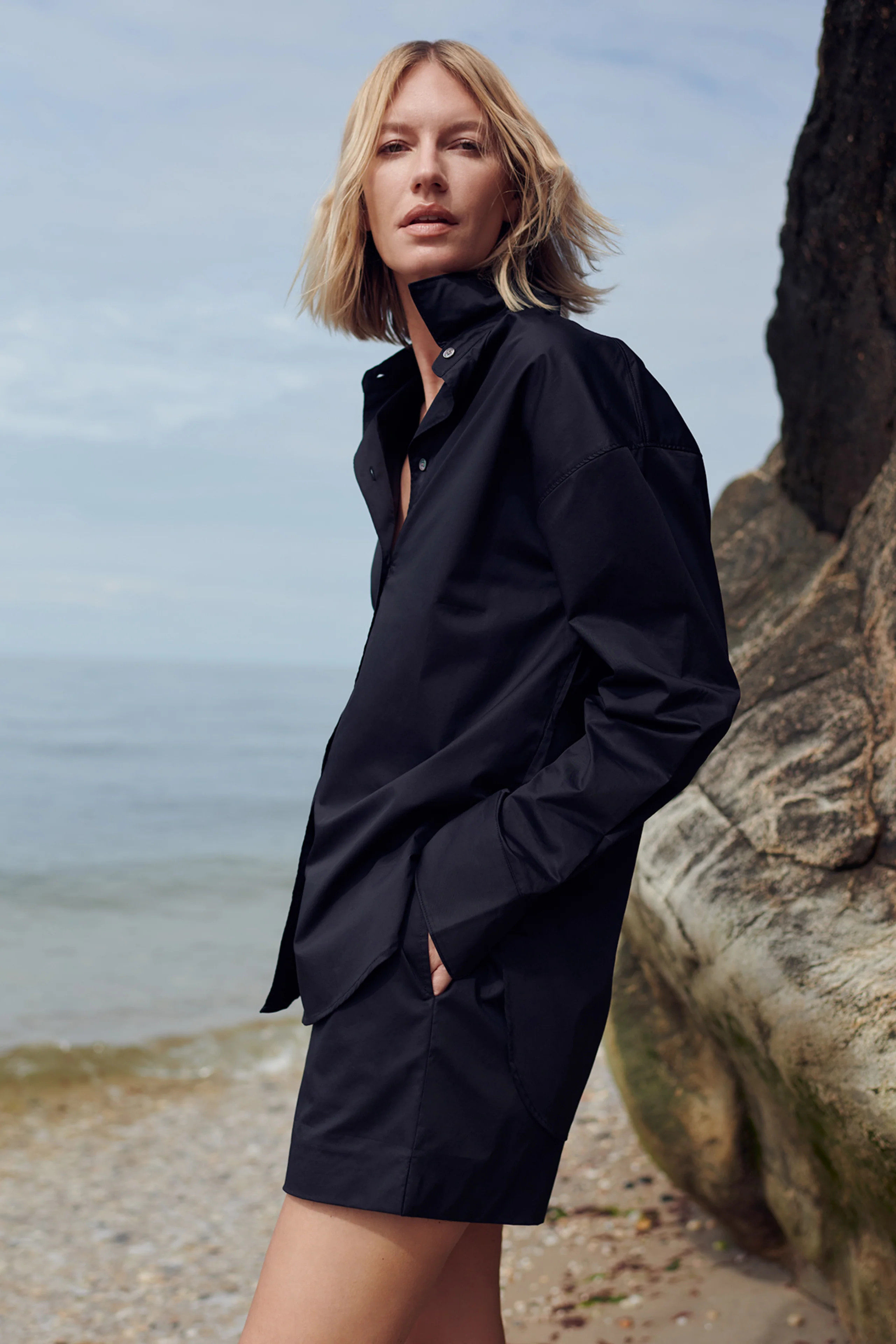 The Everything Shirt in Black | Sold Out NYC