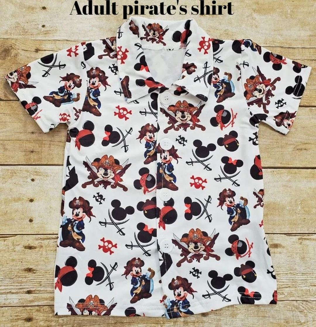 Restocked  Adult Matching Disney Dad's shirt, Cruise Pirate Disney shirt,  Adult's Pirate Disney ... | Etsy (US)