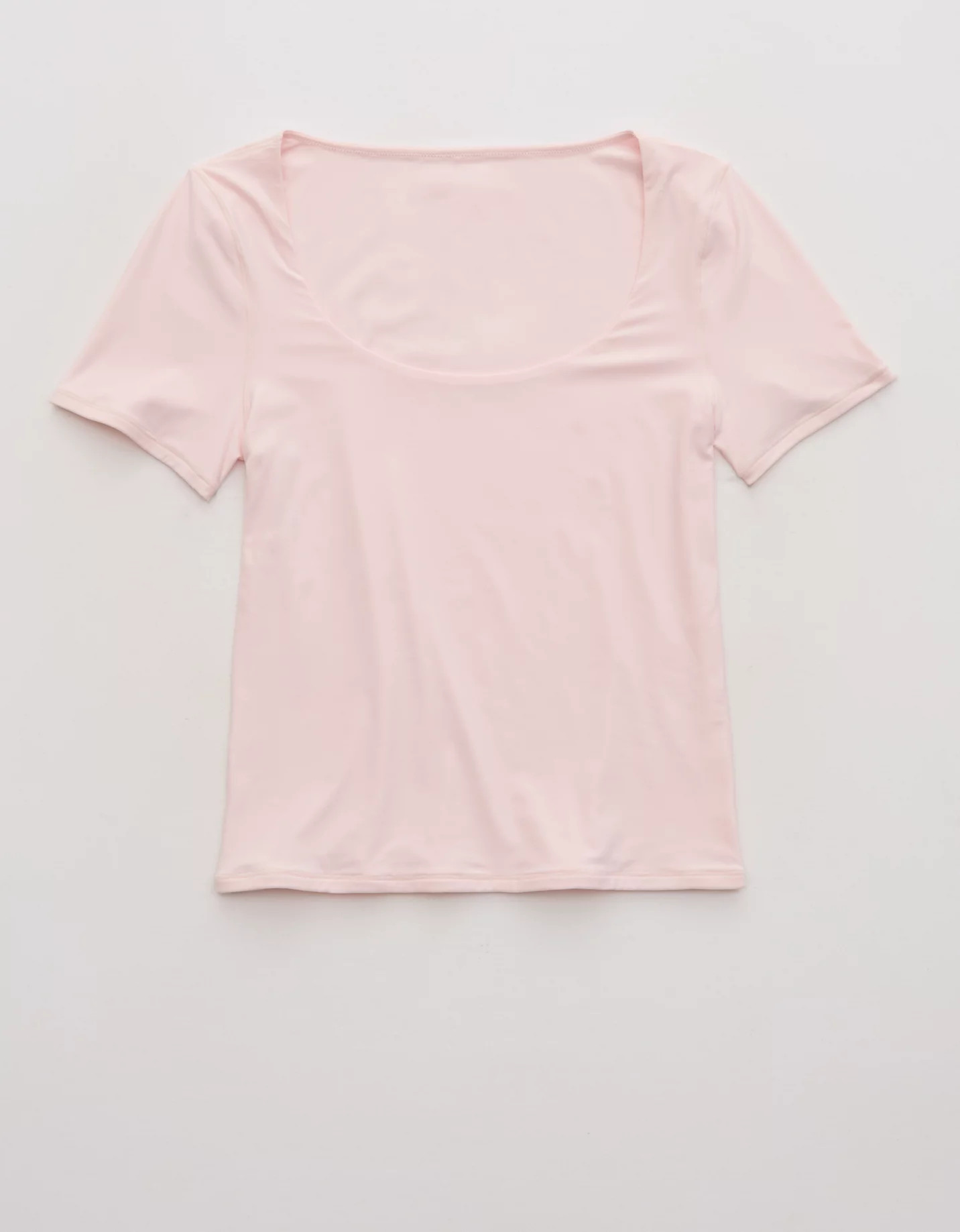 SMOOTHEZ Short Sleeve Scoop T-Shirt | Aerie