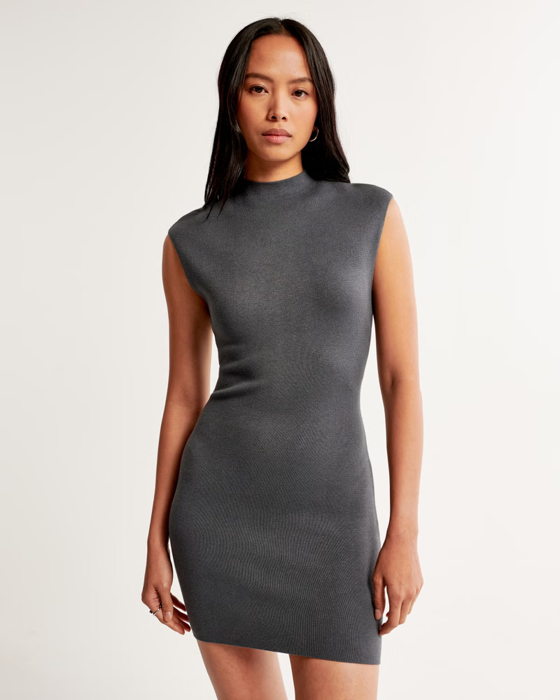 Shell Mini Sweater Dress | Abercrombie & Fitch (US)