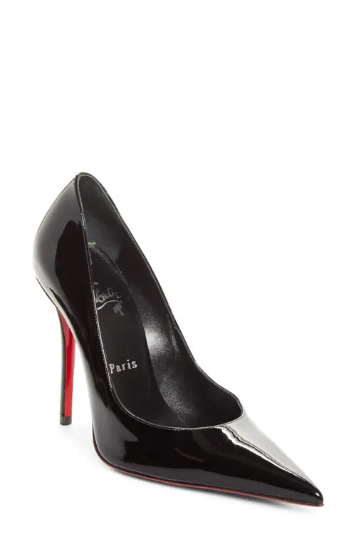 Christian Louboutin Miss Z Pointed Toe Pump in Black at Nordstrom, Size 11.5Us | Nordstrom