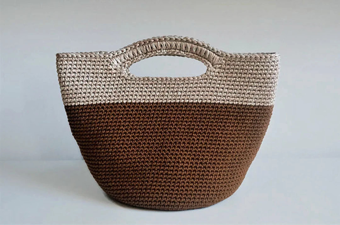 CROCHET PATTERN Crochet Bag Pattern Tote Pattern Crochet Purse Woman Bag, Shopping Bag, Summer Ba... | Etsy (US)