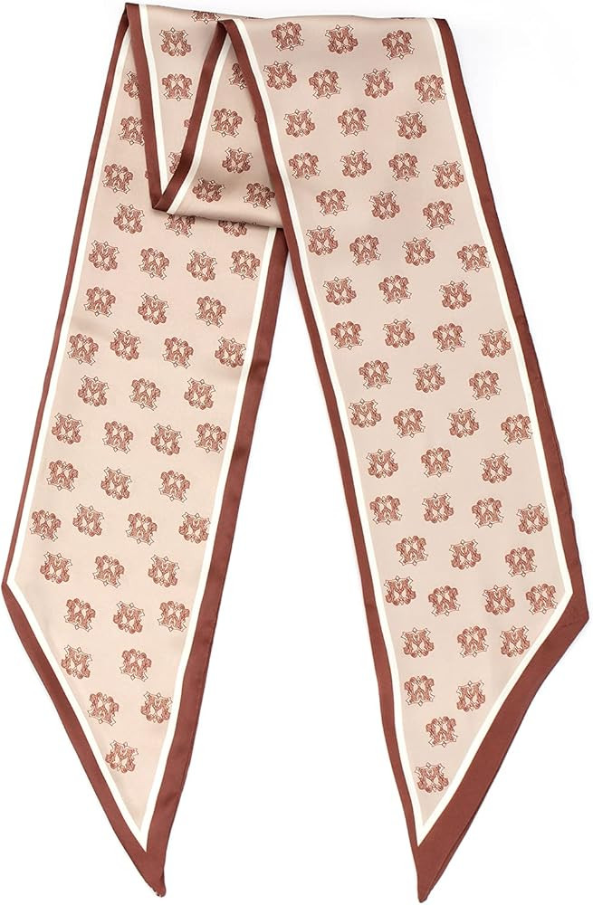 La Ceida Skinny Headband Handbag Ribbon Silk Feeling Hair Scarf for Women Girls Neckerchief,59x5.3 i | Amazon (US)