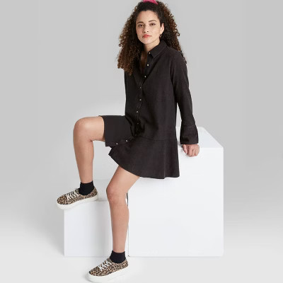 Women's Long Sleeve Shirtdress - Wild Fable™ | Target