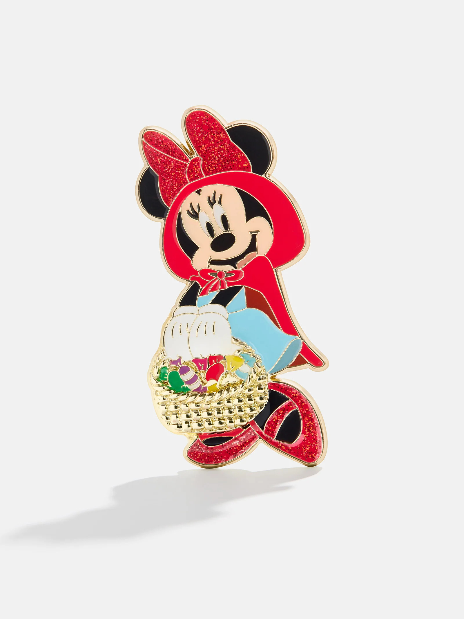 Minnie Mouse Disney Little Red Riding Hood Costume Pin - Minnie Mouse Little Red Riding Hood Cost... | BaubleBar (US)