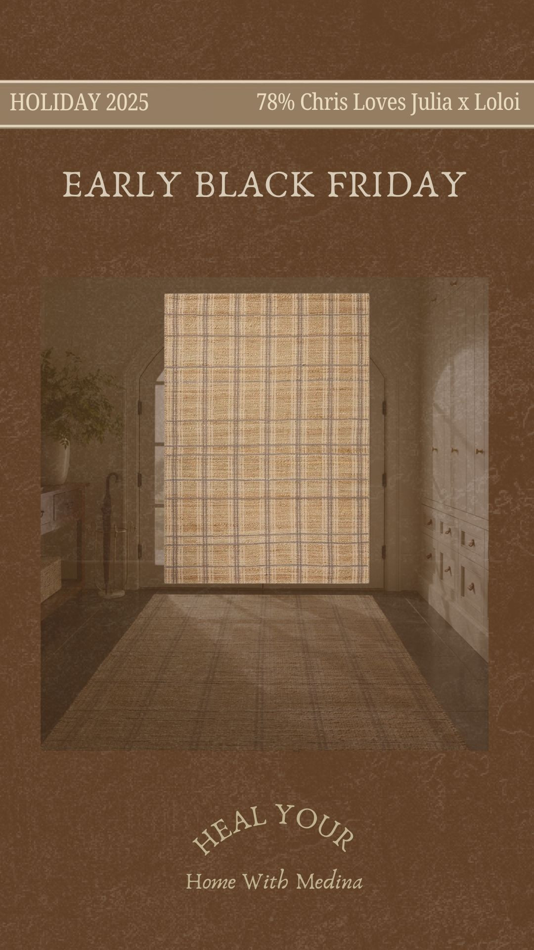 72% off Chris Loves Julia x Loloi Judy Natural Stone Area Rug! 

 #LTKCyberWeek #LTKHome #LTKSaleAlert