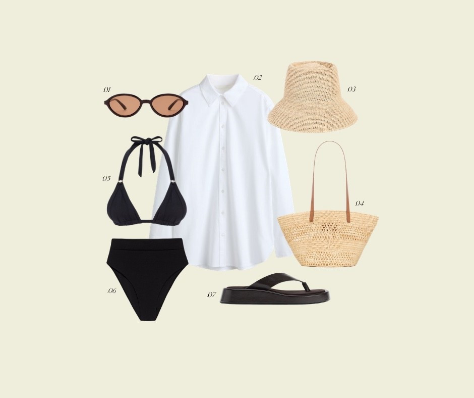 Monday Swimwear // Summer Fashion // Revolve Sunglasses // H&M Oxford Shirt // Summer Style

#LTKootd #LTKSeasonal #LTKSwim