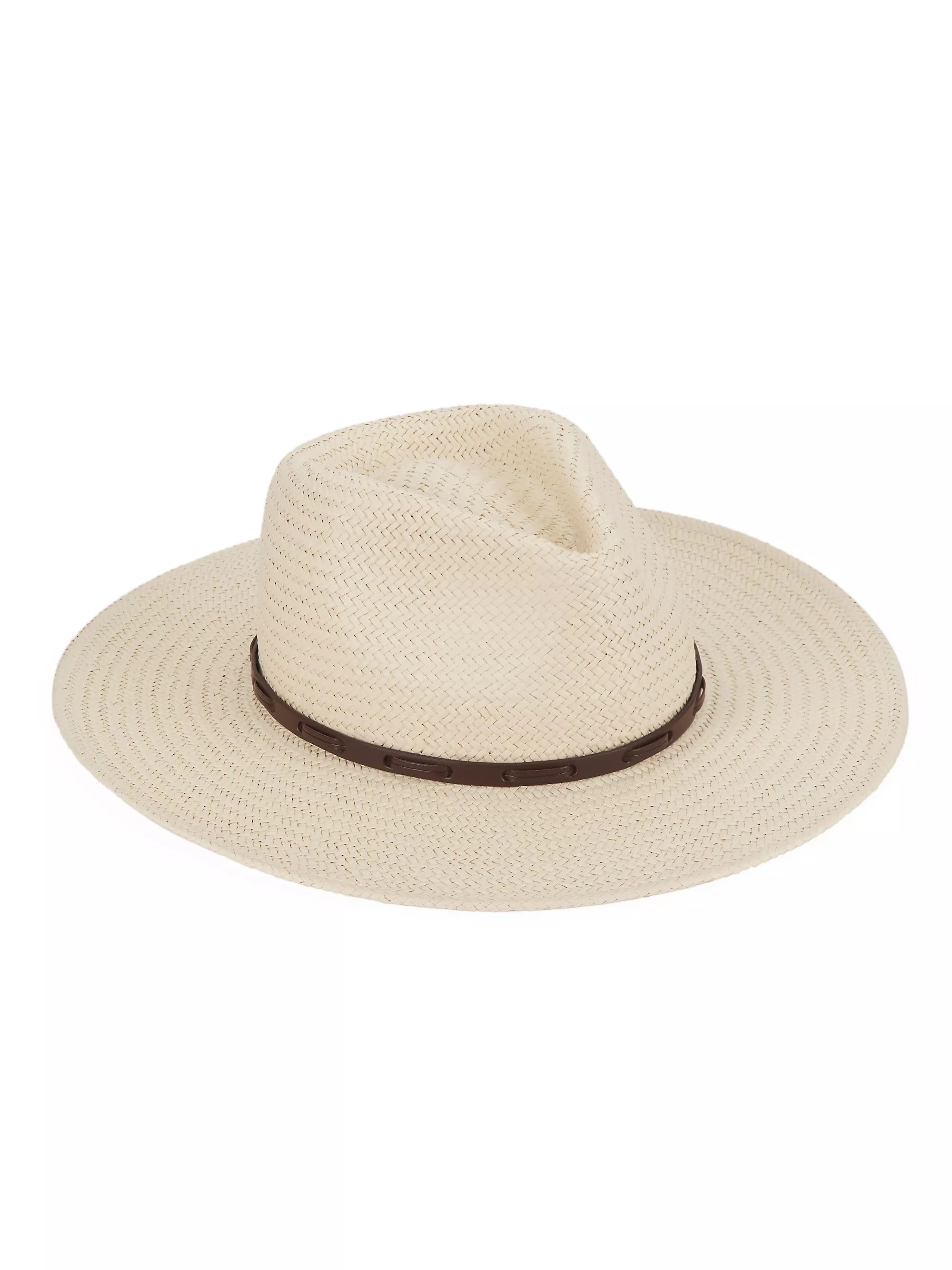 Lexie Packable Straw Fedora | Saks Fifth Avenue