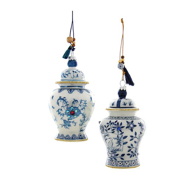 Ginger Jar Ornament - Set of 2 | Cailini Coastal