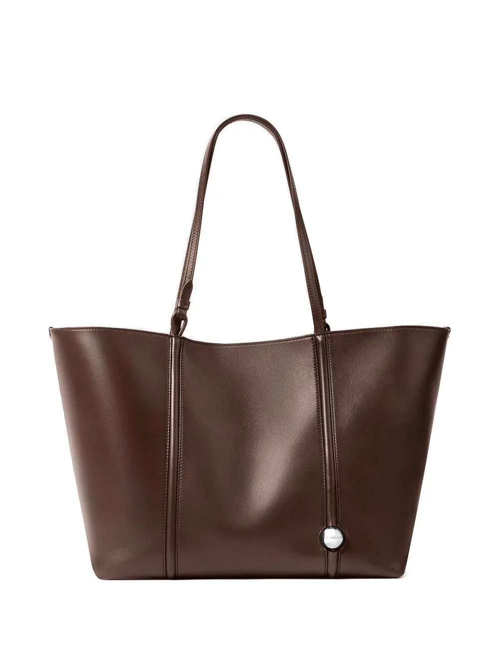 Jacquemus Marino Leather Tote Bag | Brown | FARFETCH | Farfetch Global