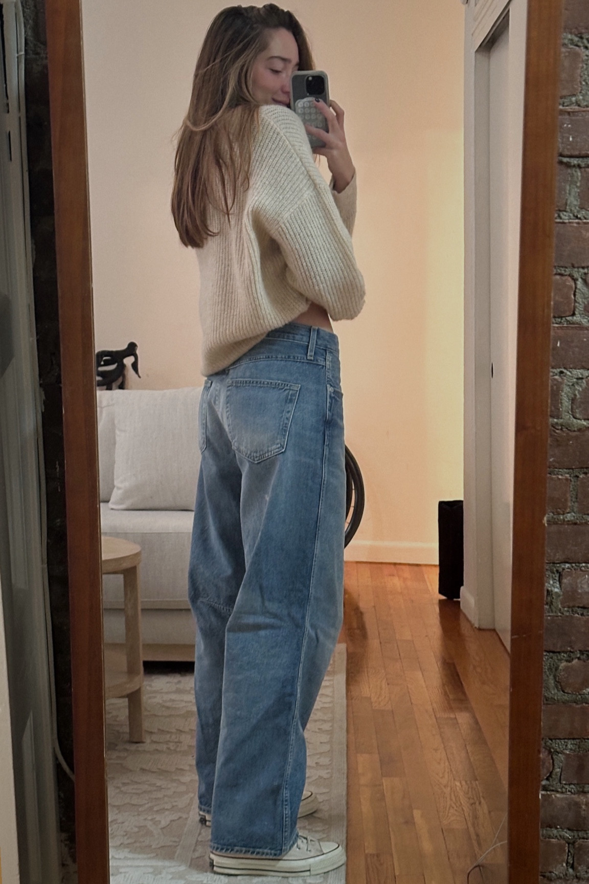 good basics 🤌🏼

NOTE: the Shopbop version of the sweater is 100% cotton and the one I’m wearing is from JenniK and is alpaca and wool. I think the alpaca/wool is daintier but is a bit itchy. 

#LTKStyleTip