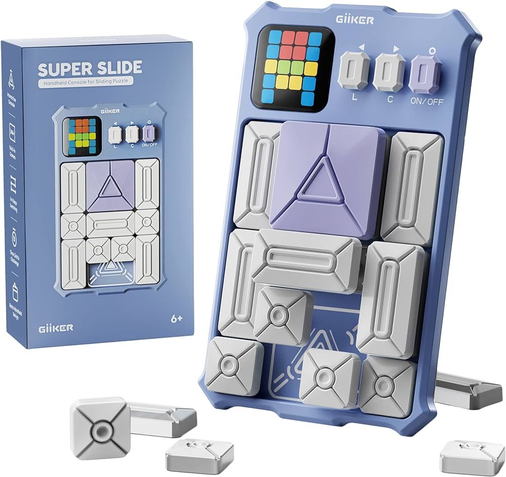 GiiKER Super Slide Puzzle Games, Original 500+ Challenges Brain Teaser Puzzle, STEM Toys for Kids... | Amazon (US)