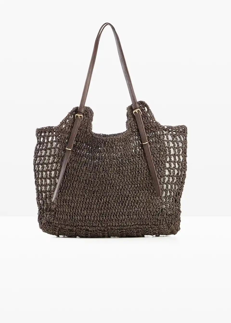 Strohshopper mit Schnallendetails | Bonprix DE
