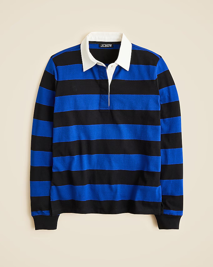 New premium-weight classic rugby shirt | J. Crew US