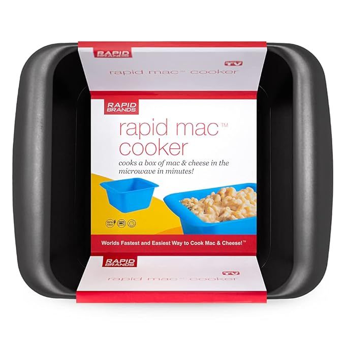 Rapid Mac Cooker | Microwave Macaroni & Cheese in 5 Minutes | Perfect for Dorm, Small Kitchen or ... | Amazon (US)