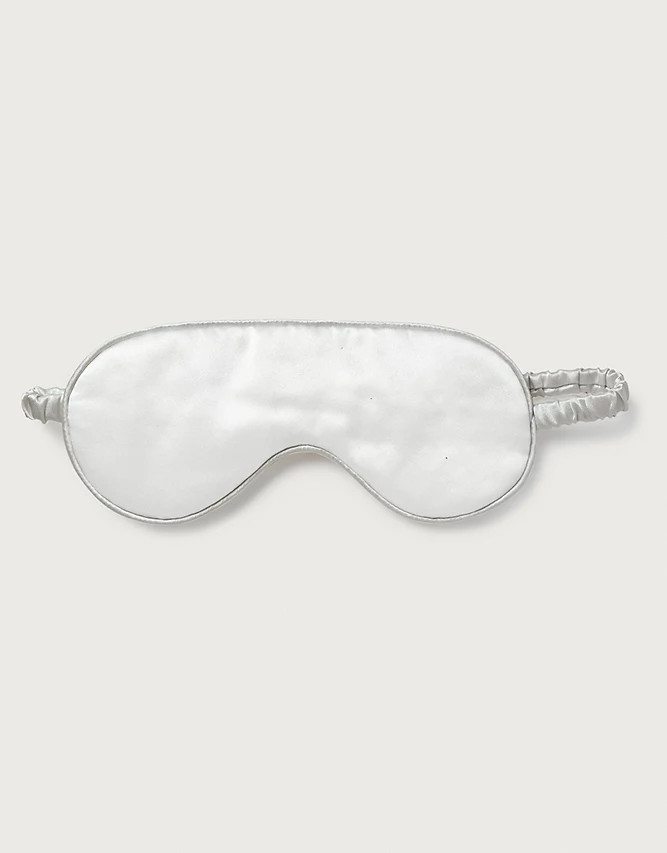 Silk Piped Eye Mask | The White Company UK & ROW