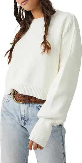 Easy Street Crop Pullover | Nordstrom
