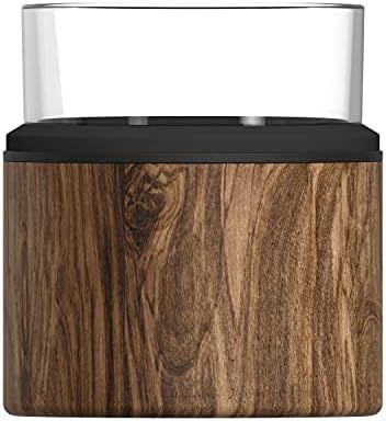 Asobu Whiskey Glass and Insulated Tumbler Sleeve 12 Ounce (Natural Wood) | Amazon (US)