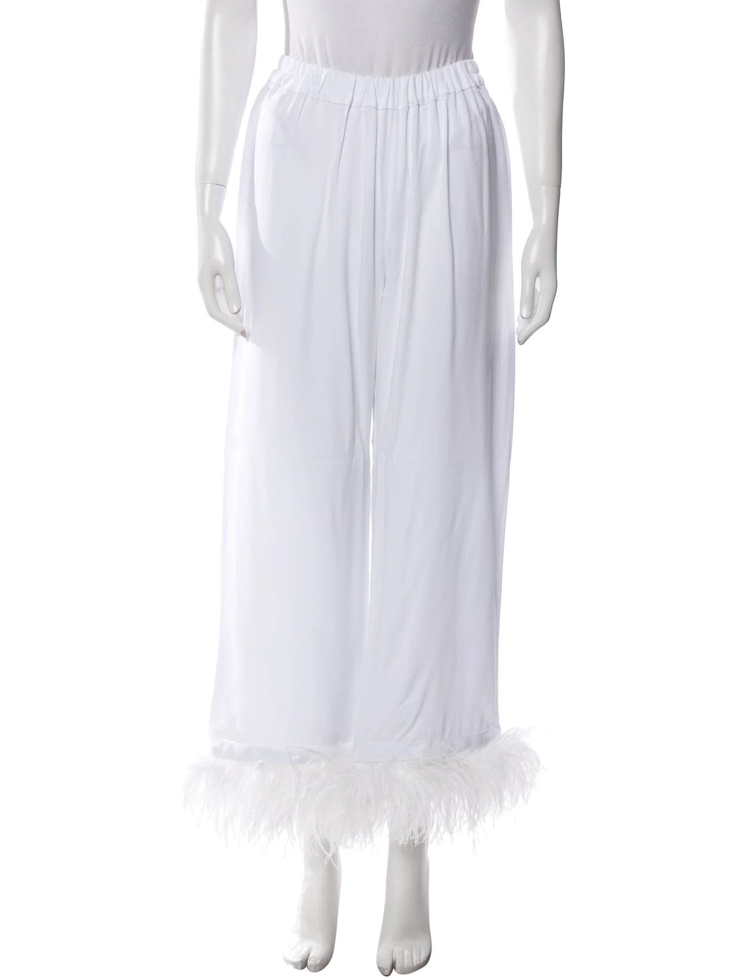 Feather Trim Pajamas | The RealReal