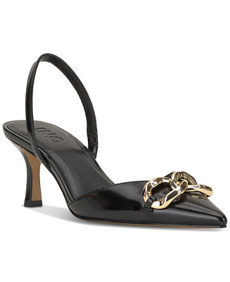 I.N.C. International Concepts Geeta Mid-Heel Slingback Pumps, Created for Macy's - Macy's | Macy's